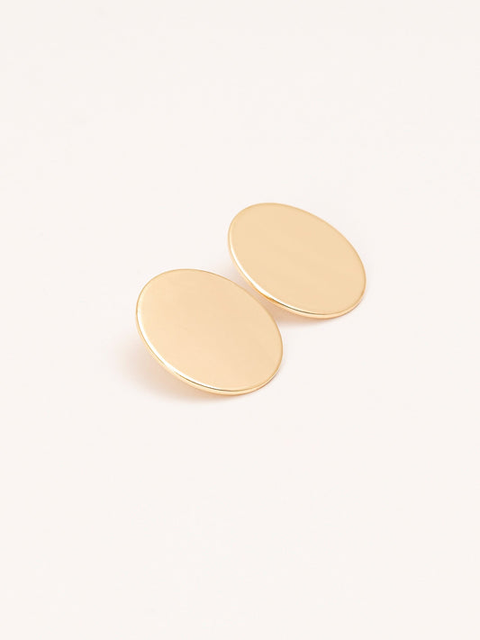 Circular Stud Earrings