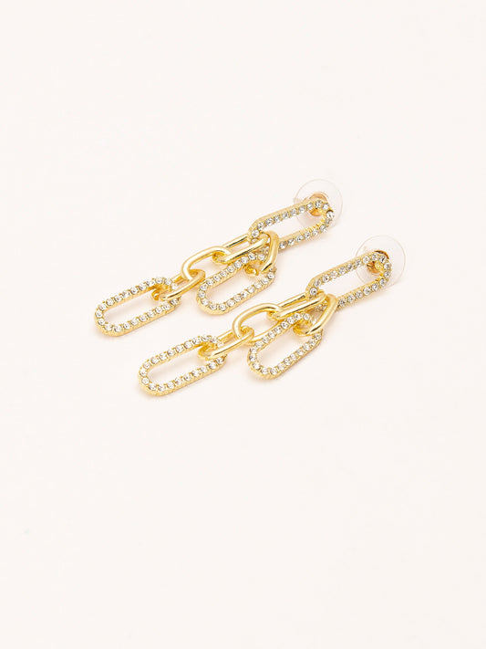 Dangling Chain Earrings