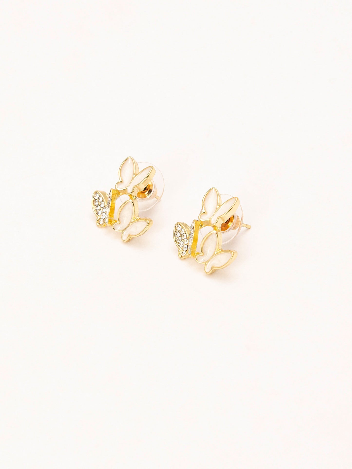 Cluster Butterfly Earrings