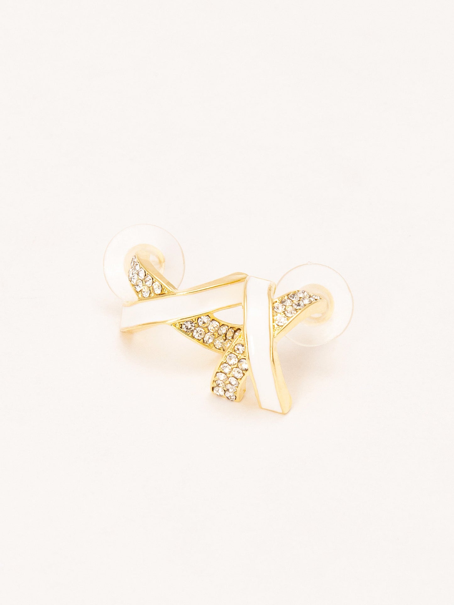 Criss-Cross Stud Earrings