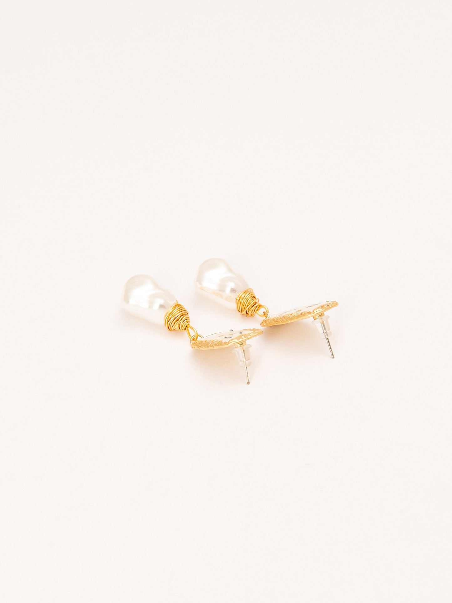 Pearly Drop Earrings