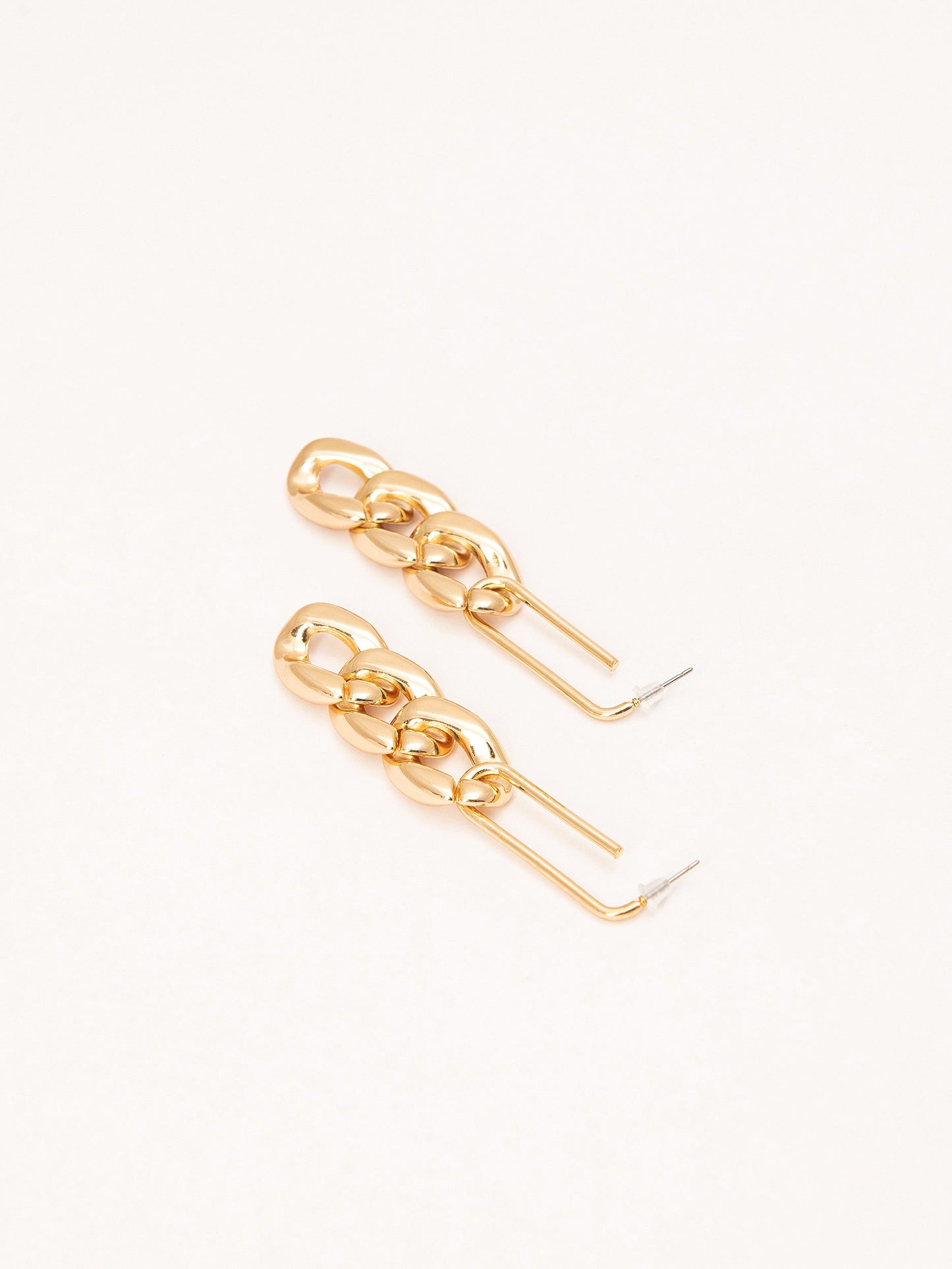 Metallic Chain Earrings
