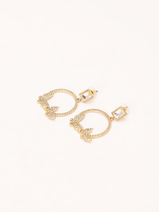 Butterfly Drop Earrings
