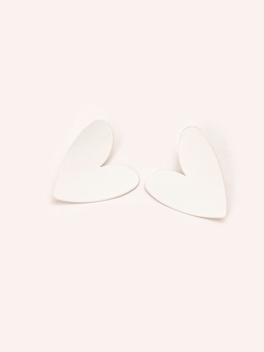 Heart Stud Earrings