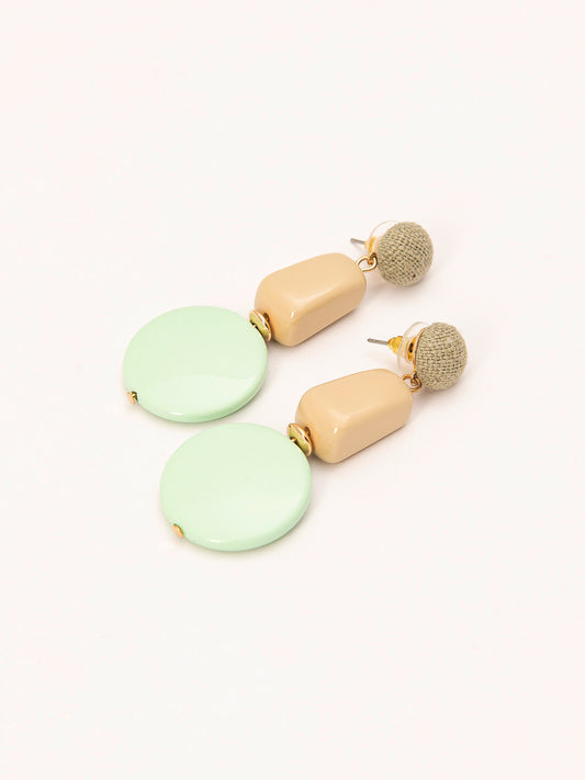 Geometric Dangling Earrings