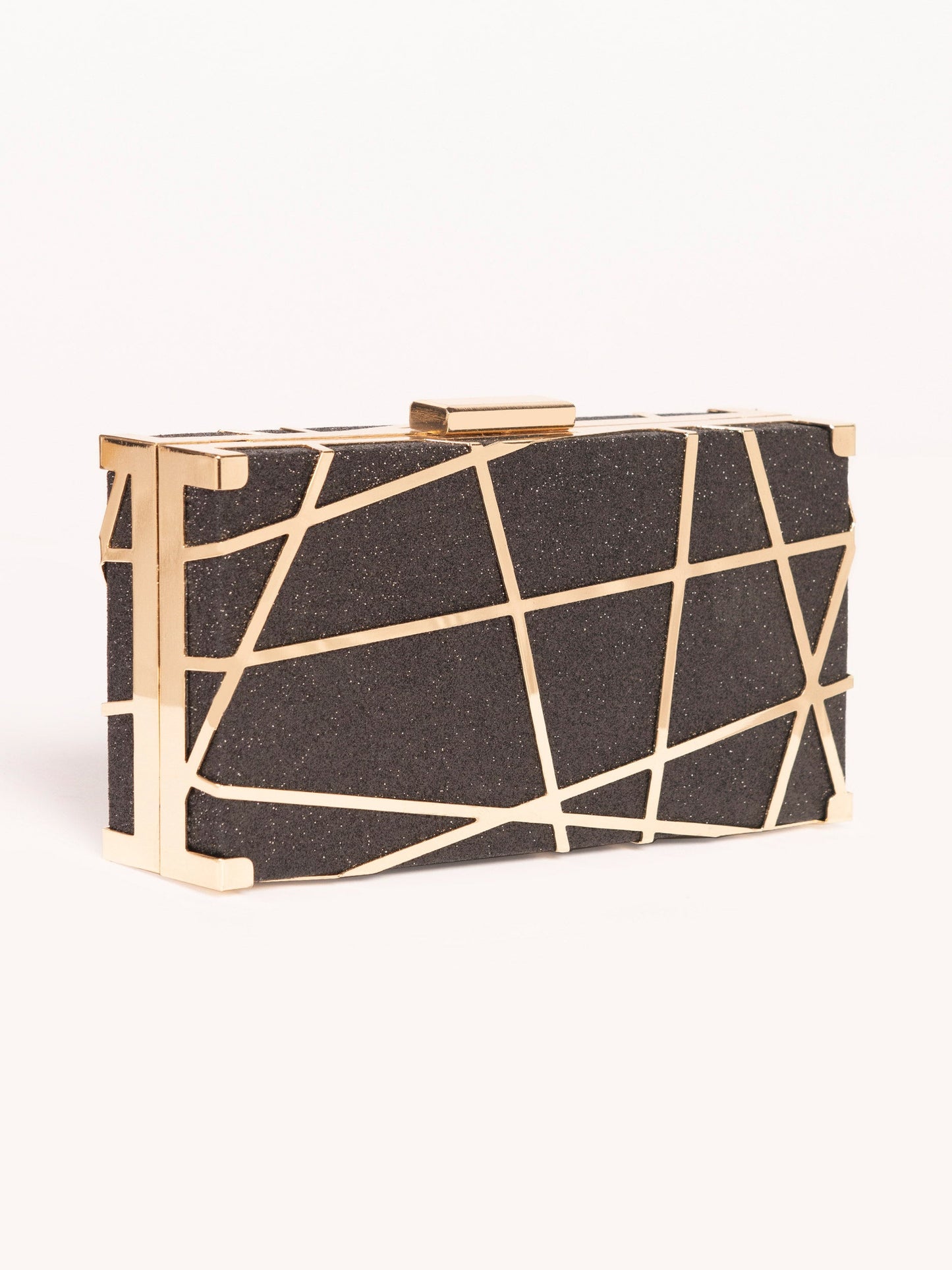 Metallic Box Clutch