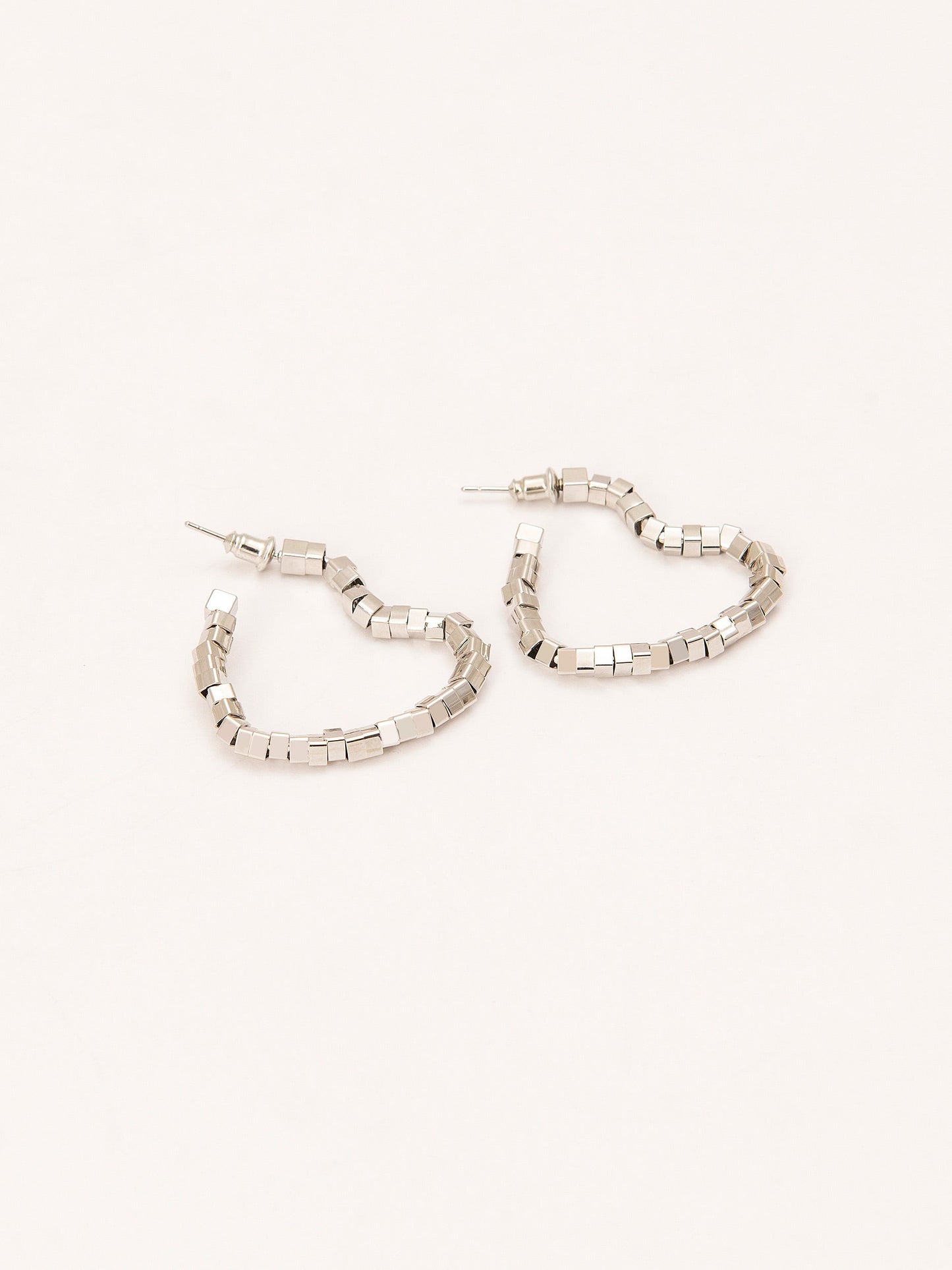 Chained Heart Earrings