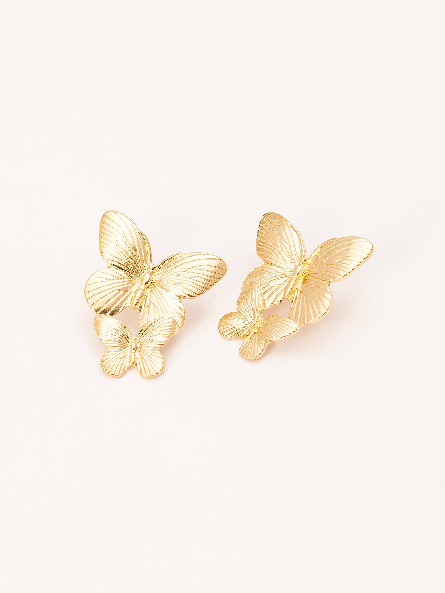 Metallic Butterfly Earrings