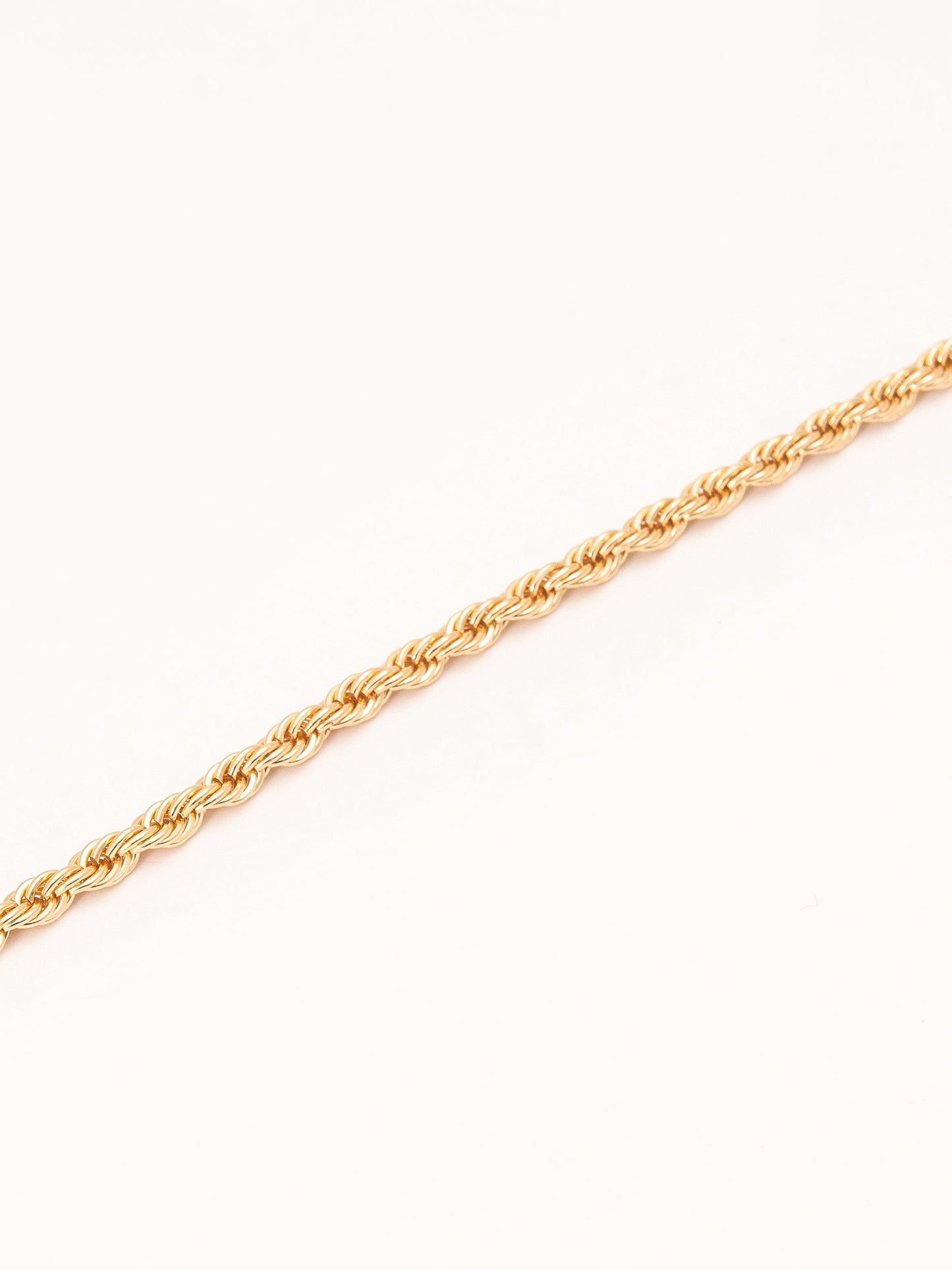 Metallic Rope Bracelet