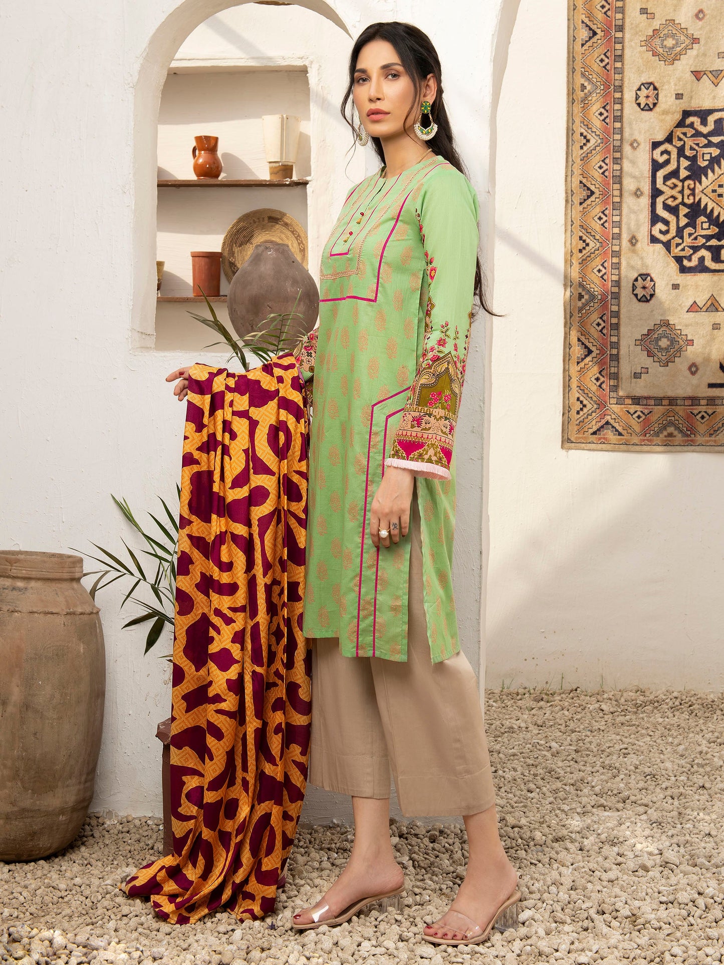 Printed Lawn 2 Piece Suit