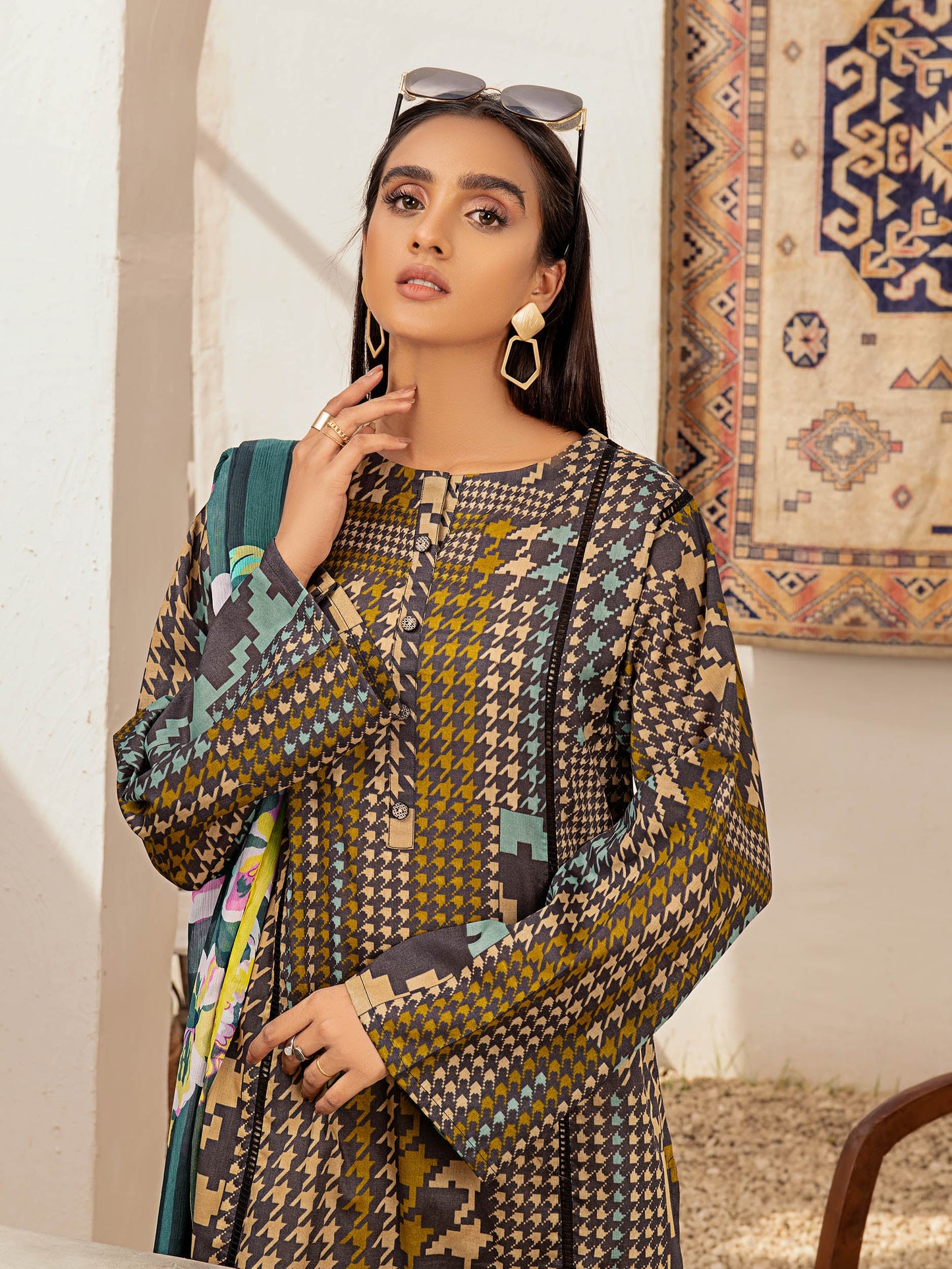 Printed Lawn 2 Piece Suit