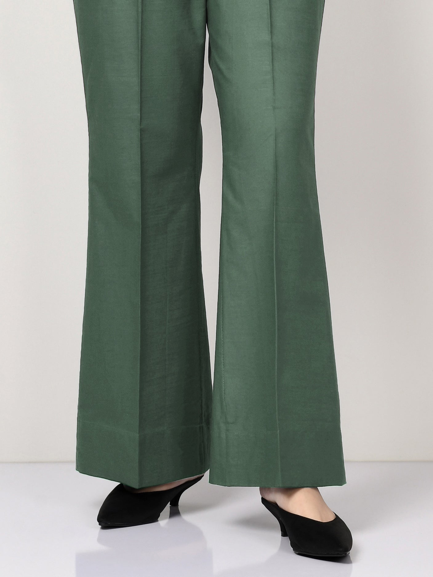 Khaddar Pants - Army Green