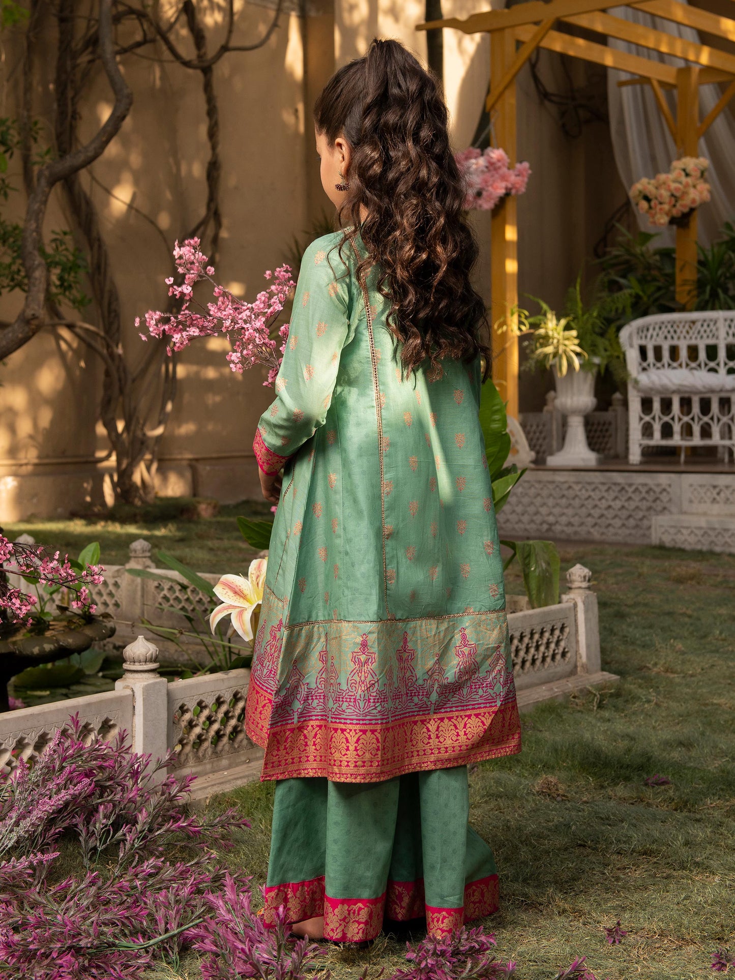 Embellished Lawn Suit