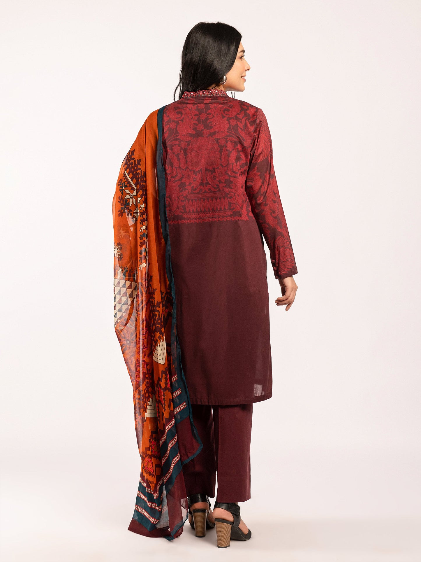 Embroidered Lawn Suit