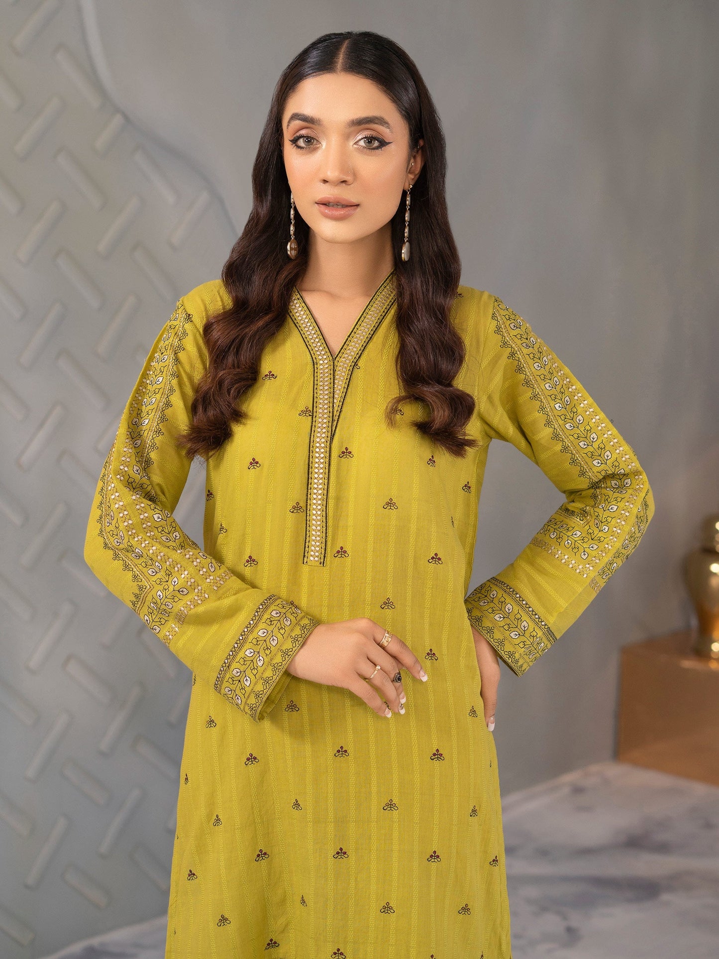 2 Piece Embroidered Lawn Suit