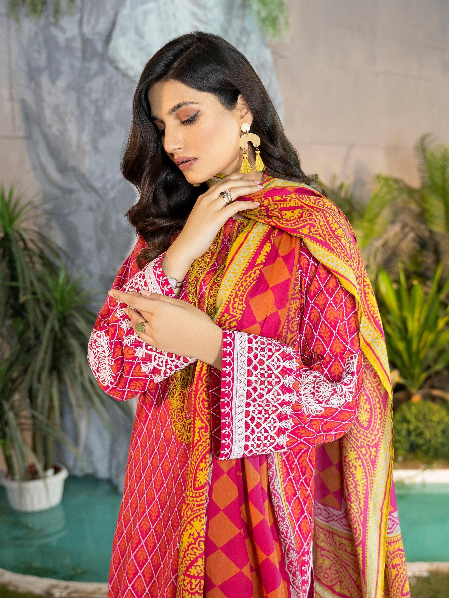 2 Piece Embroidered Lawn Suit