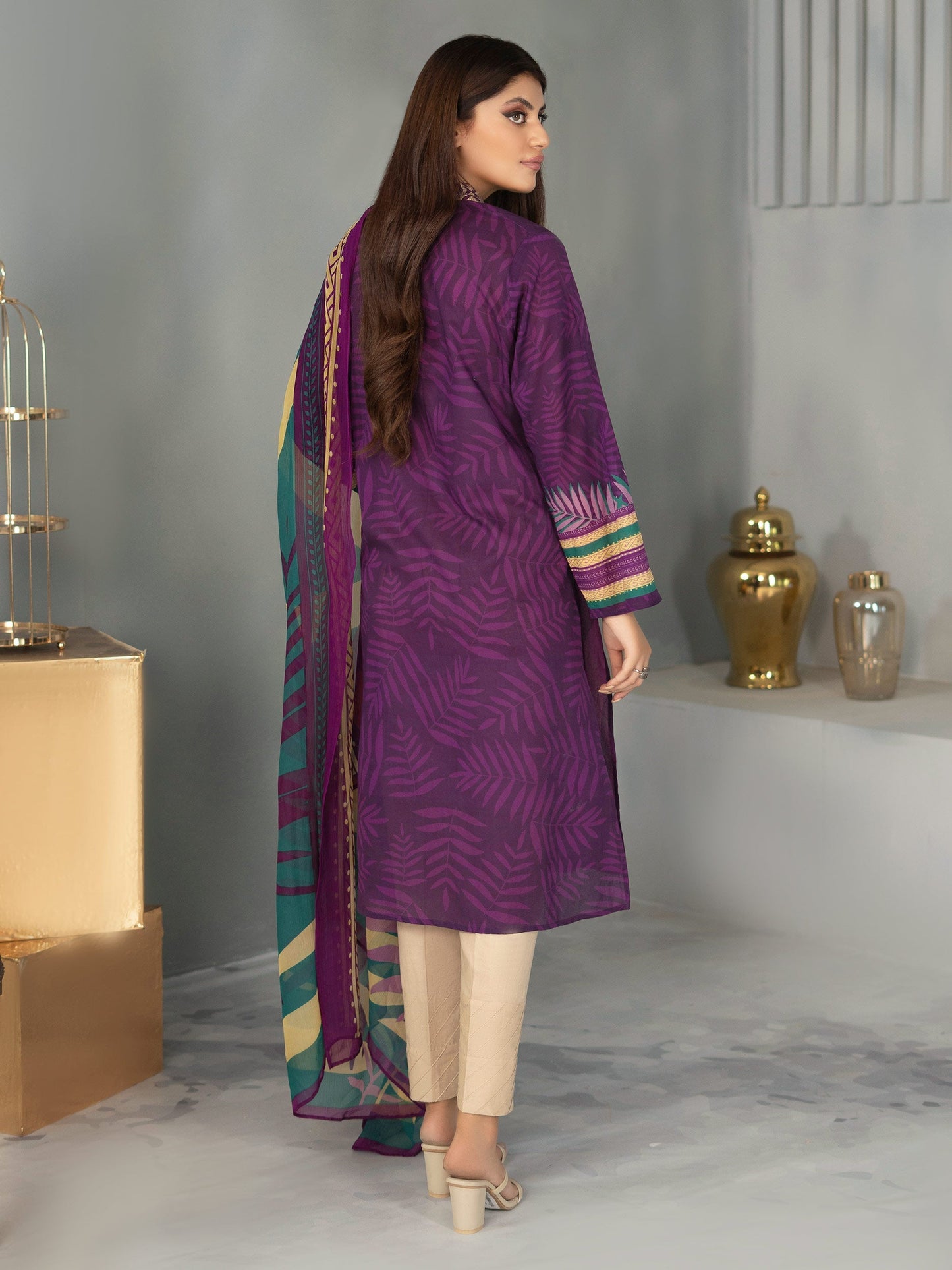 2 Piece Embroidered Lawn Suit