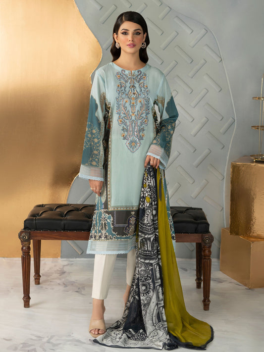 2 Piece Embroidered Lawn Suit