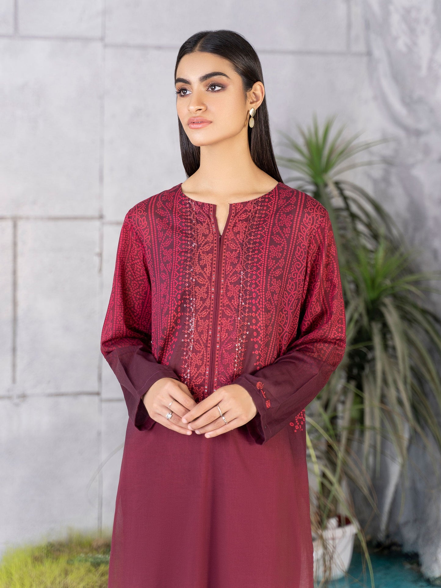 2 Piece Embroidered Lawn Suit