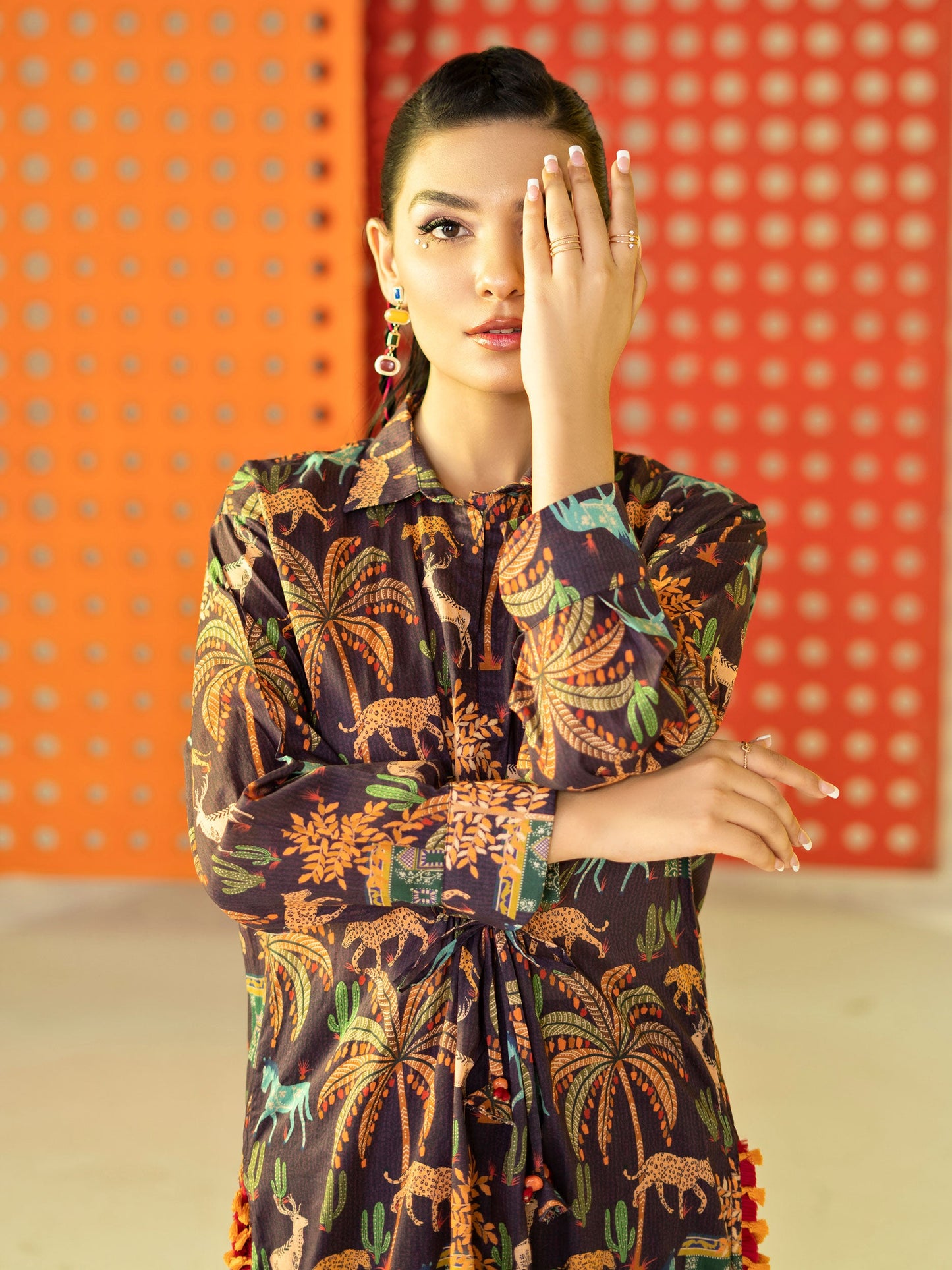 1 Piece Printed Lawn Shirt