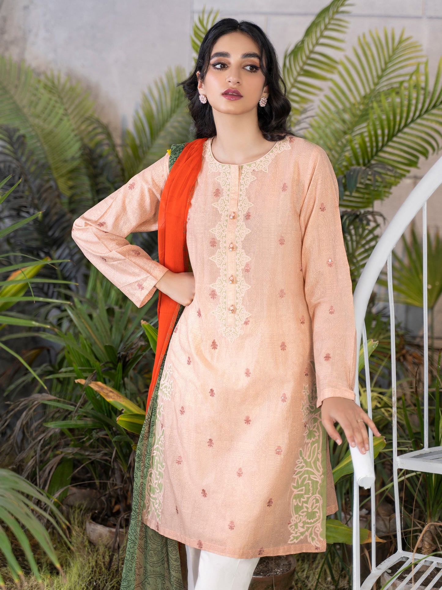 2 Piece Embroidered Lawn Suit