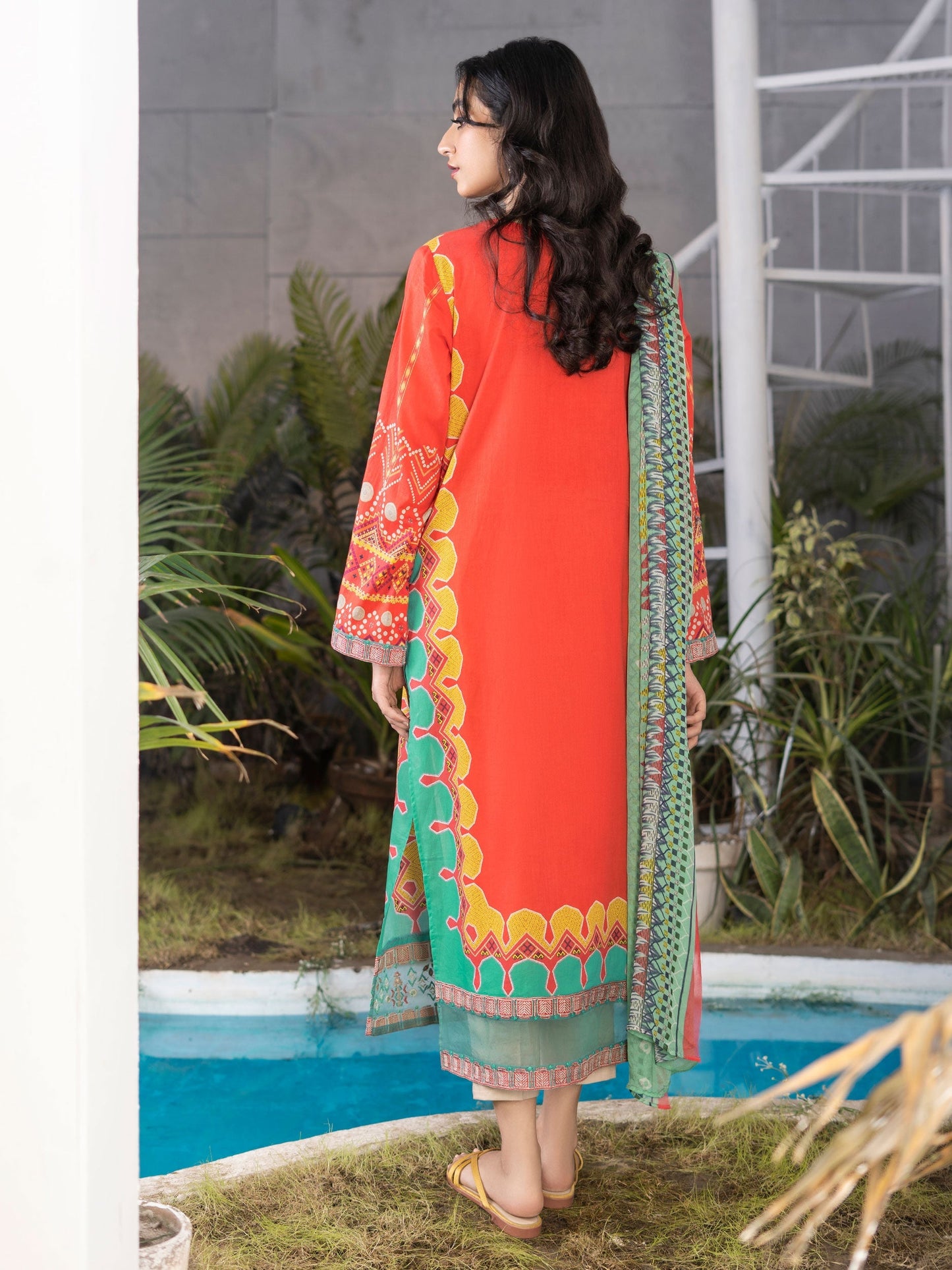 2 Piece Embroidered Lawn Suit