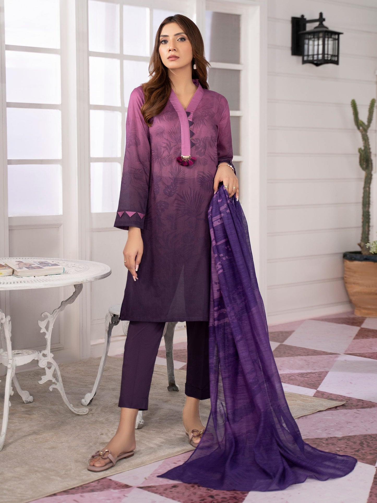 3 Piece Printed Lawn Suit