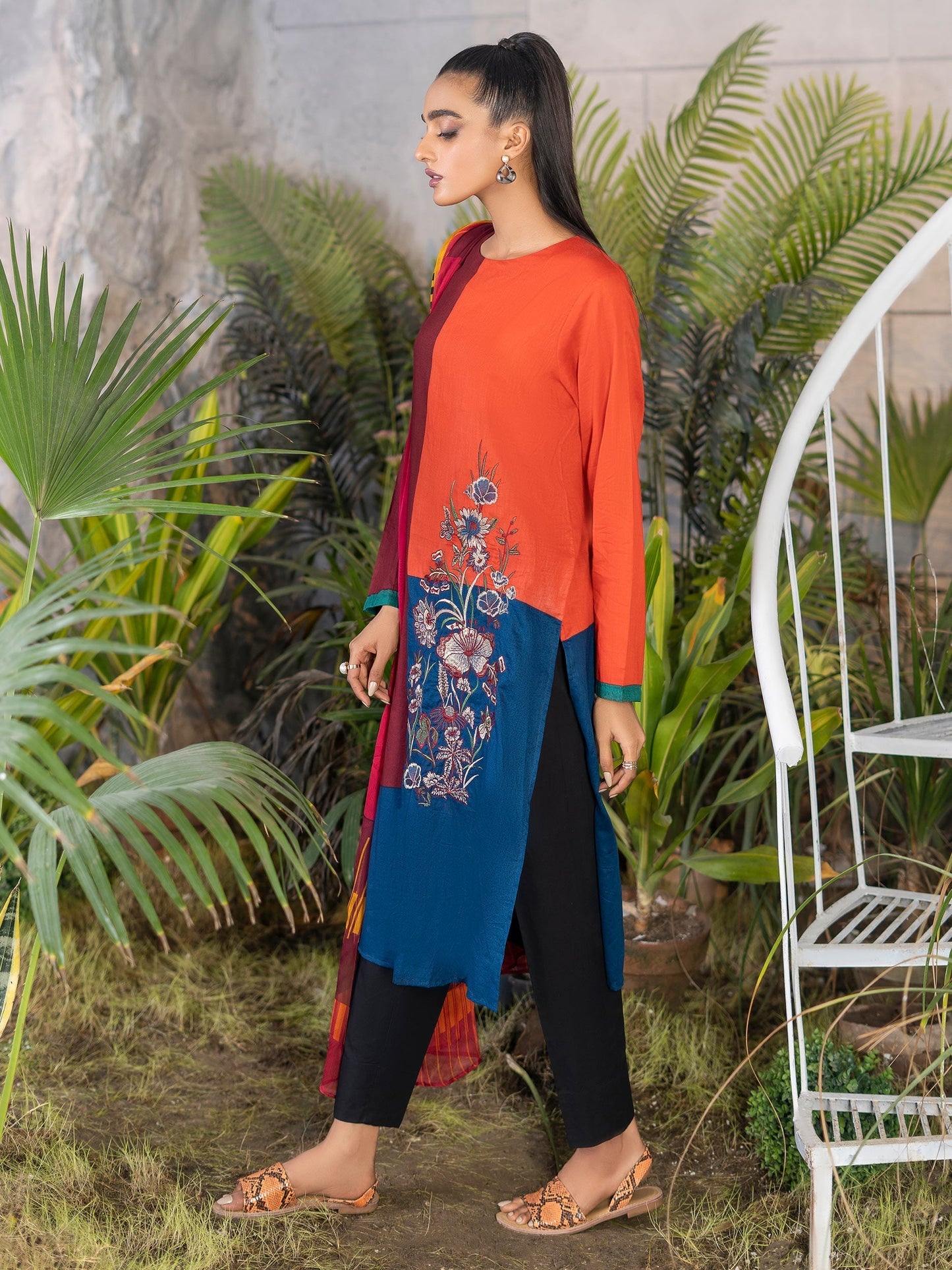 2 Piece Embroidered Lawn Suit