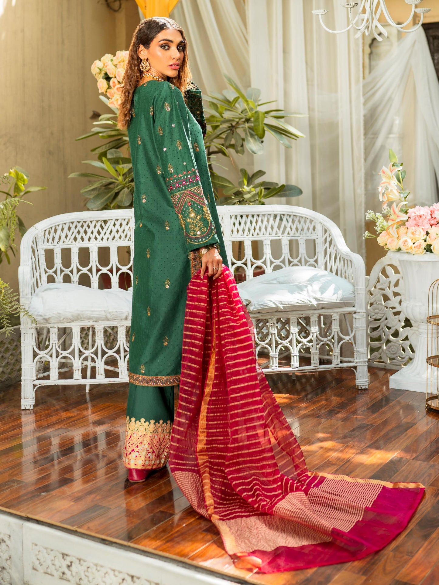 Embroidered Lawn Suit