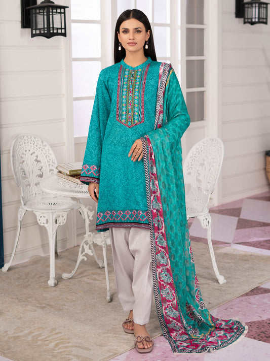 2 Piece Printed Lawn Suit