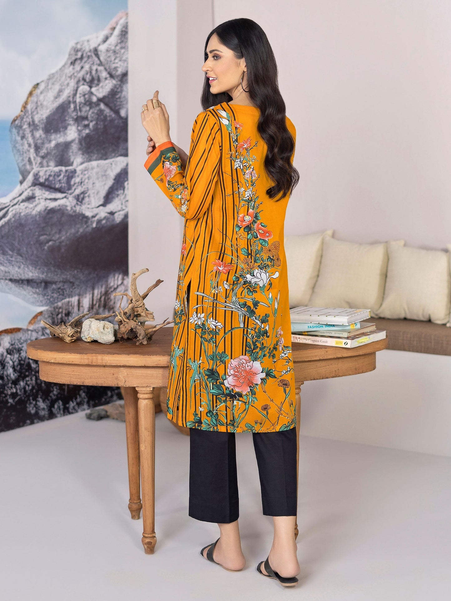 1 Piece Printed Lawn Shirt