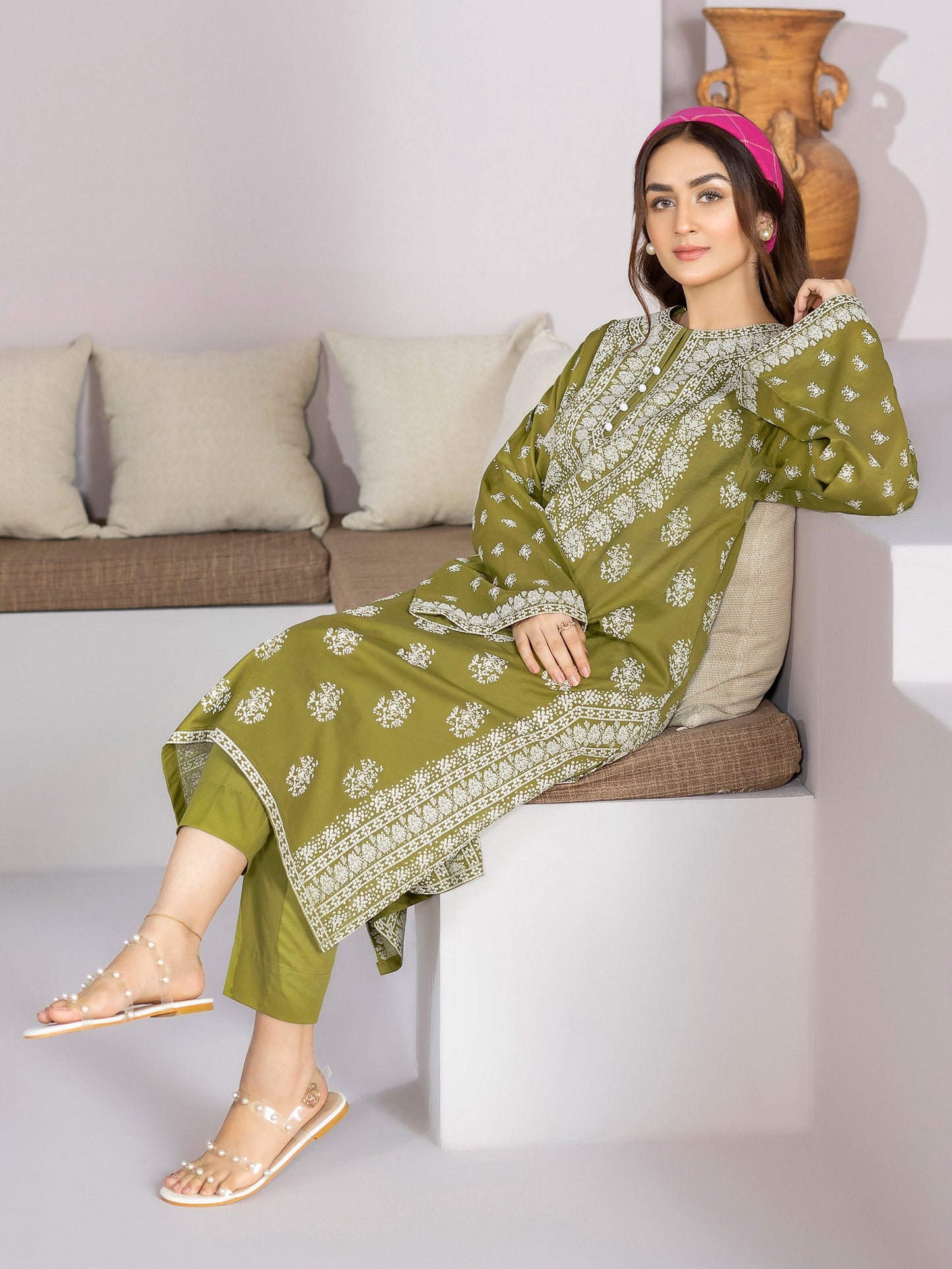 2 Piece Printed Lawn Suit