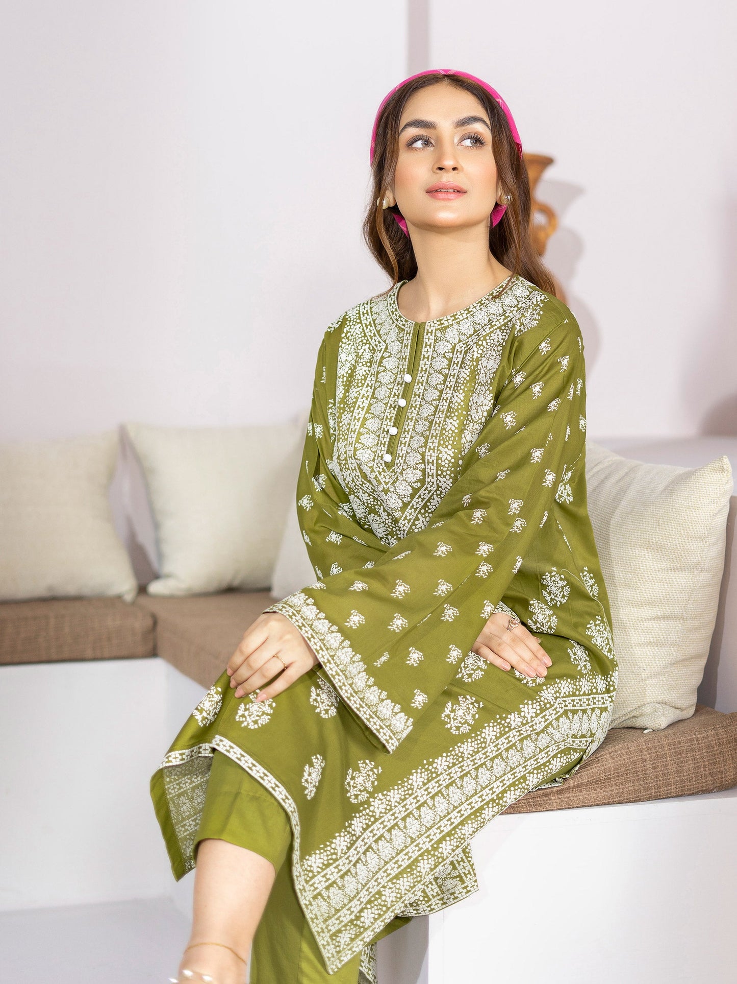 2 Piece Printed Lawn Suit