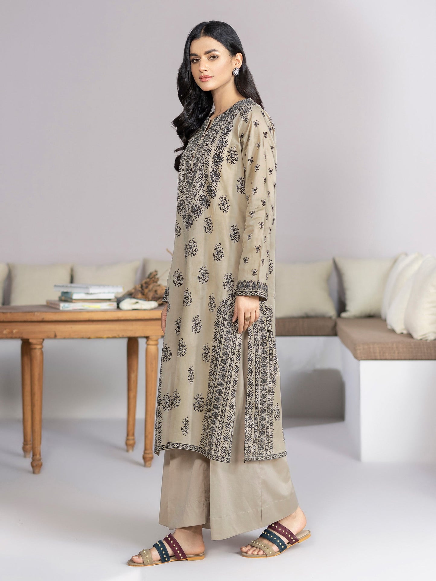 2 Piece Printed Lawn Suit