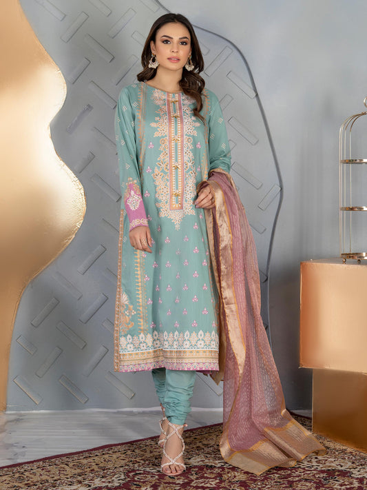 3 Piece Printed Lawn Suit