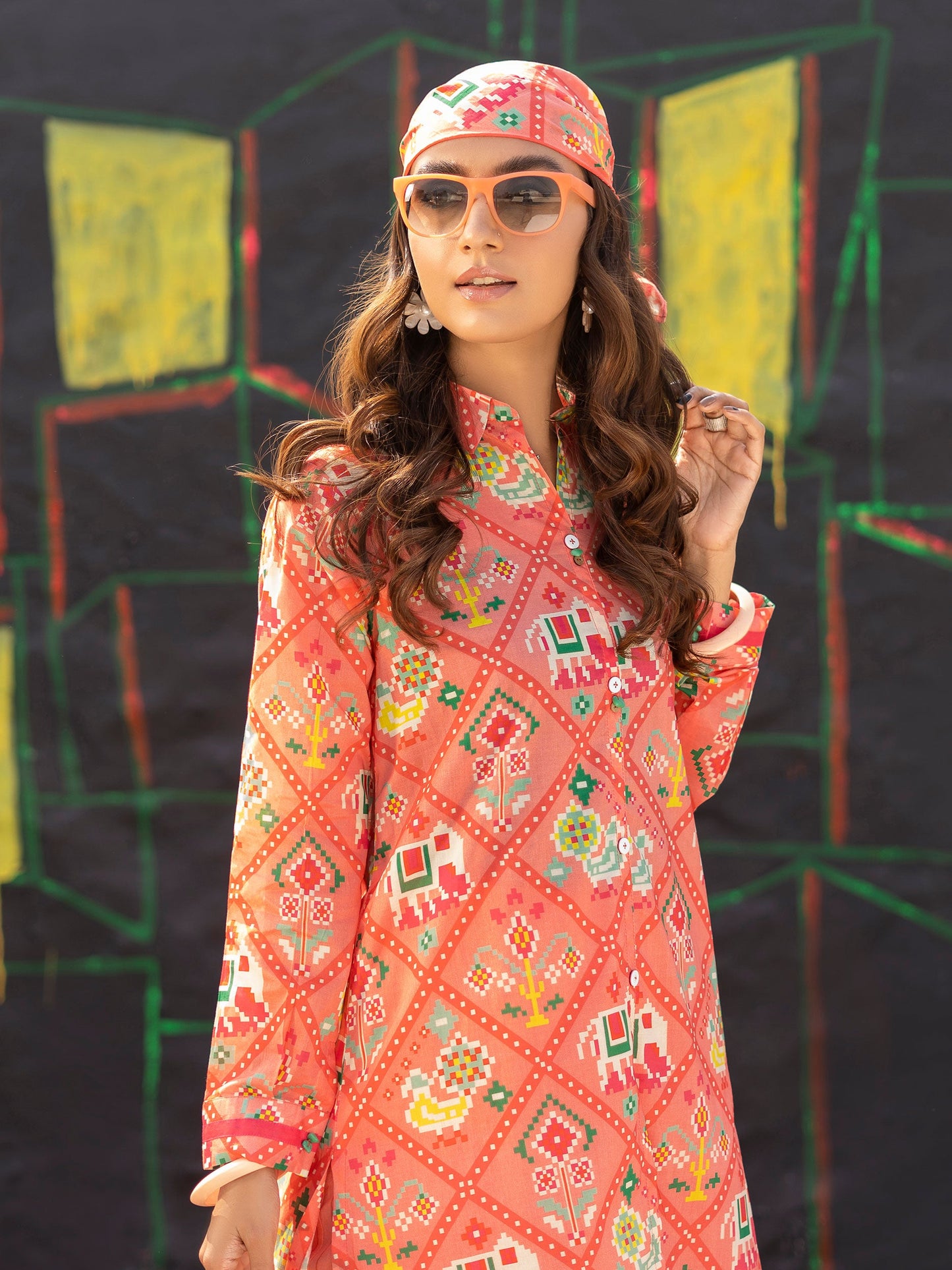 2 Piece Printed Lawn Suit