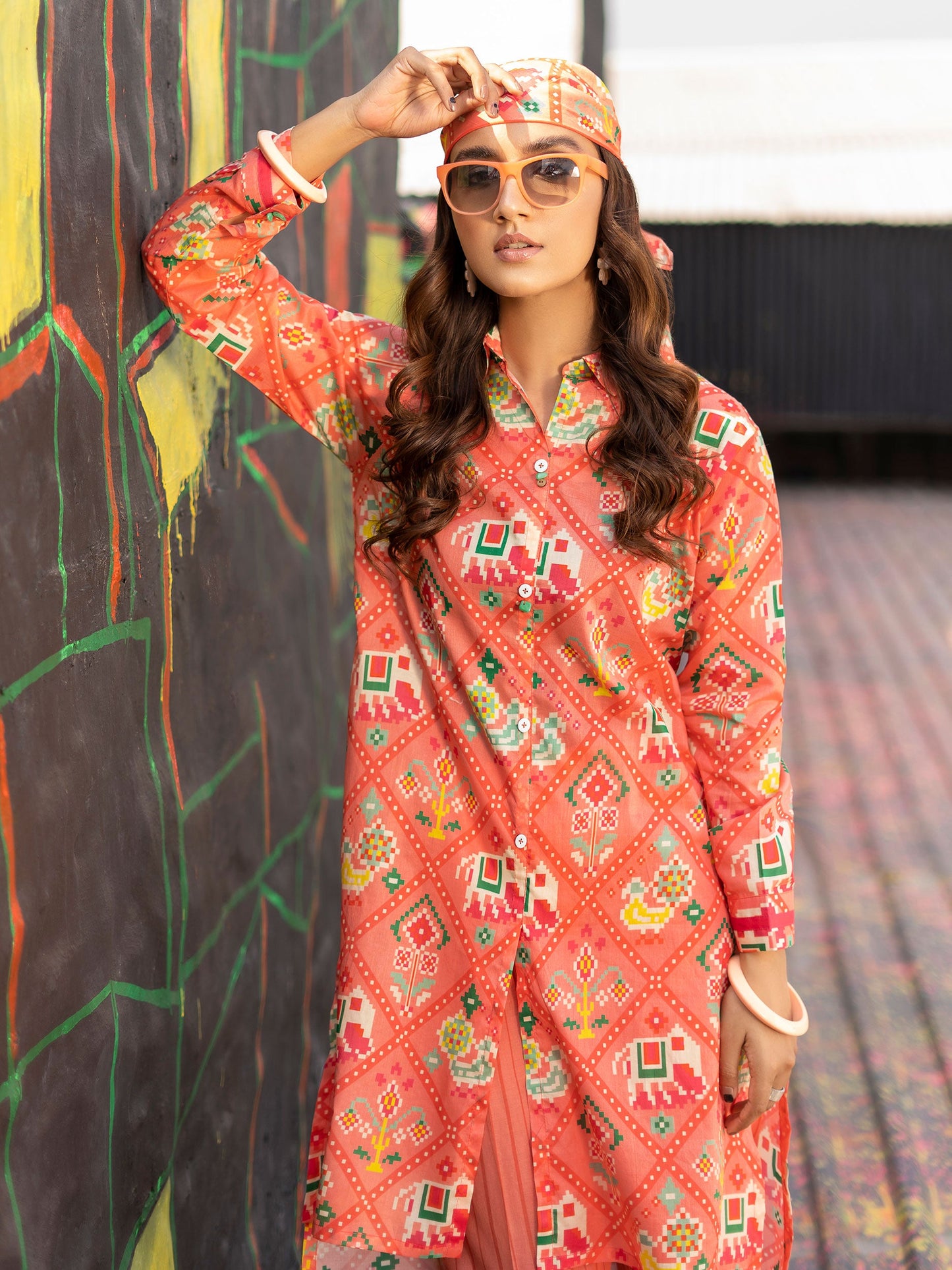 2 Piece Printed Lawn Suit