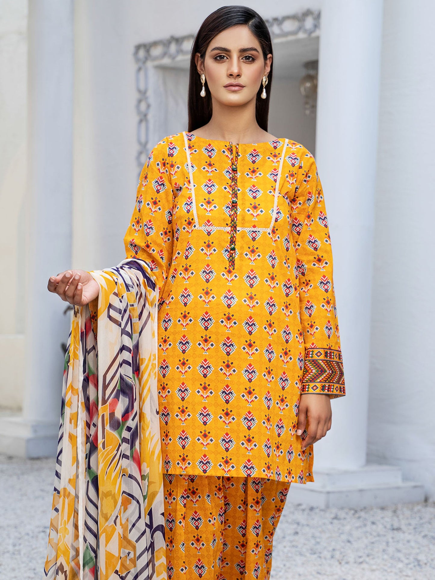 Printed Lawn 2 Piece Suit