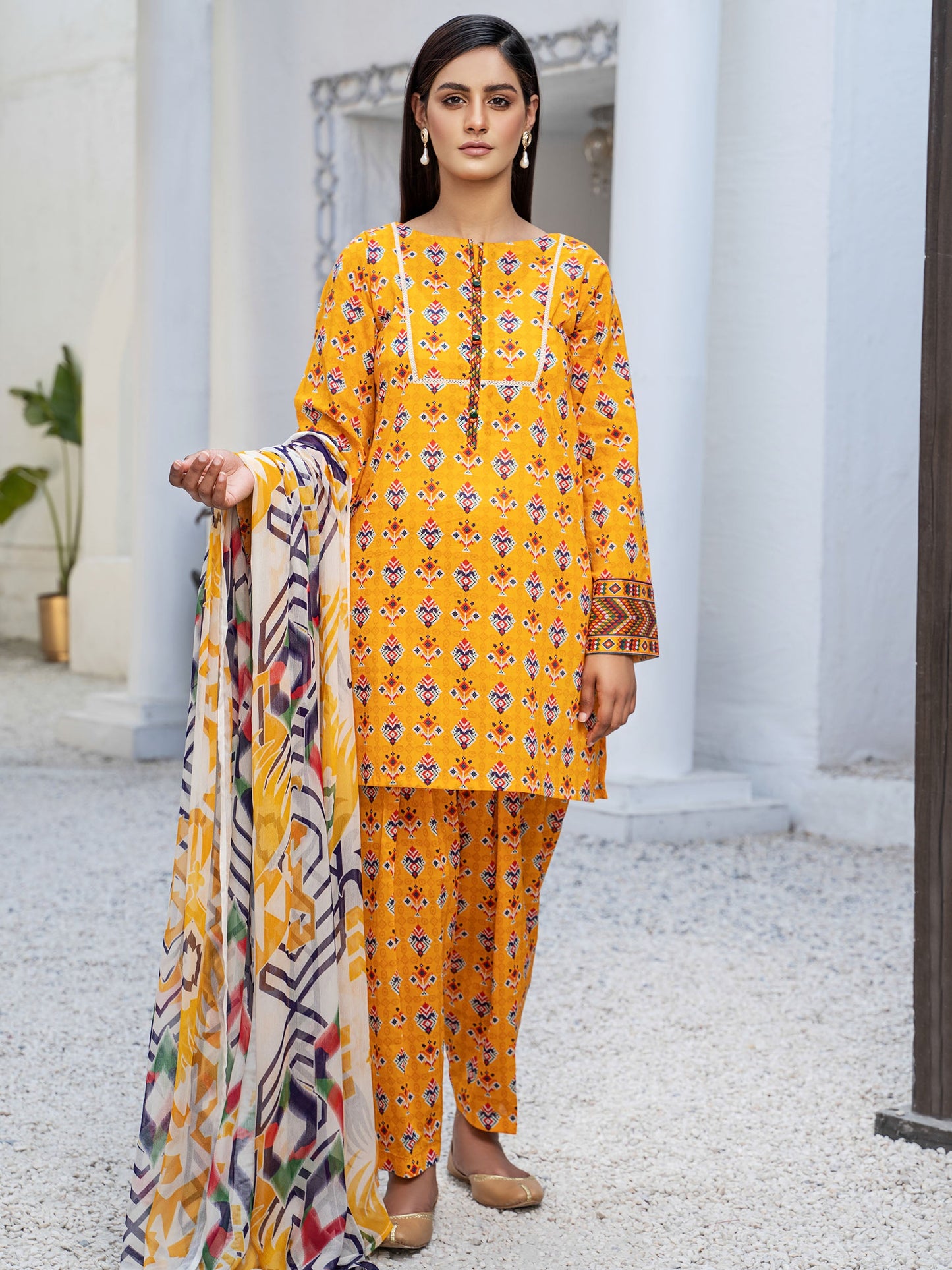 Printed Lawn 2 Piece Suit