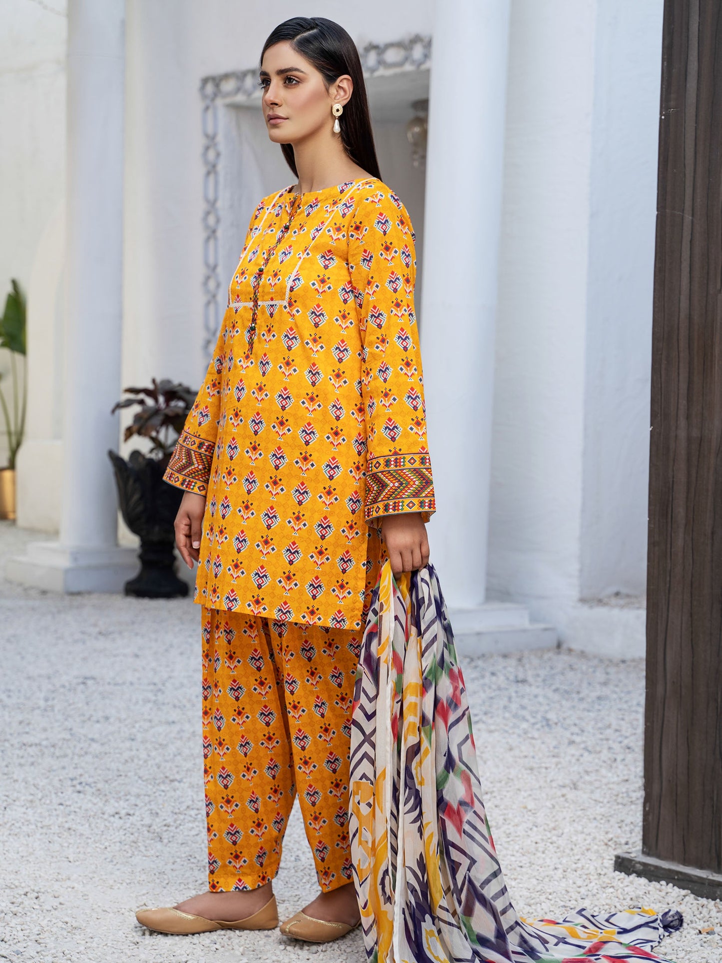 Printed Lawn 2 Piece Suit