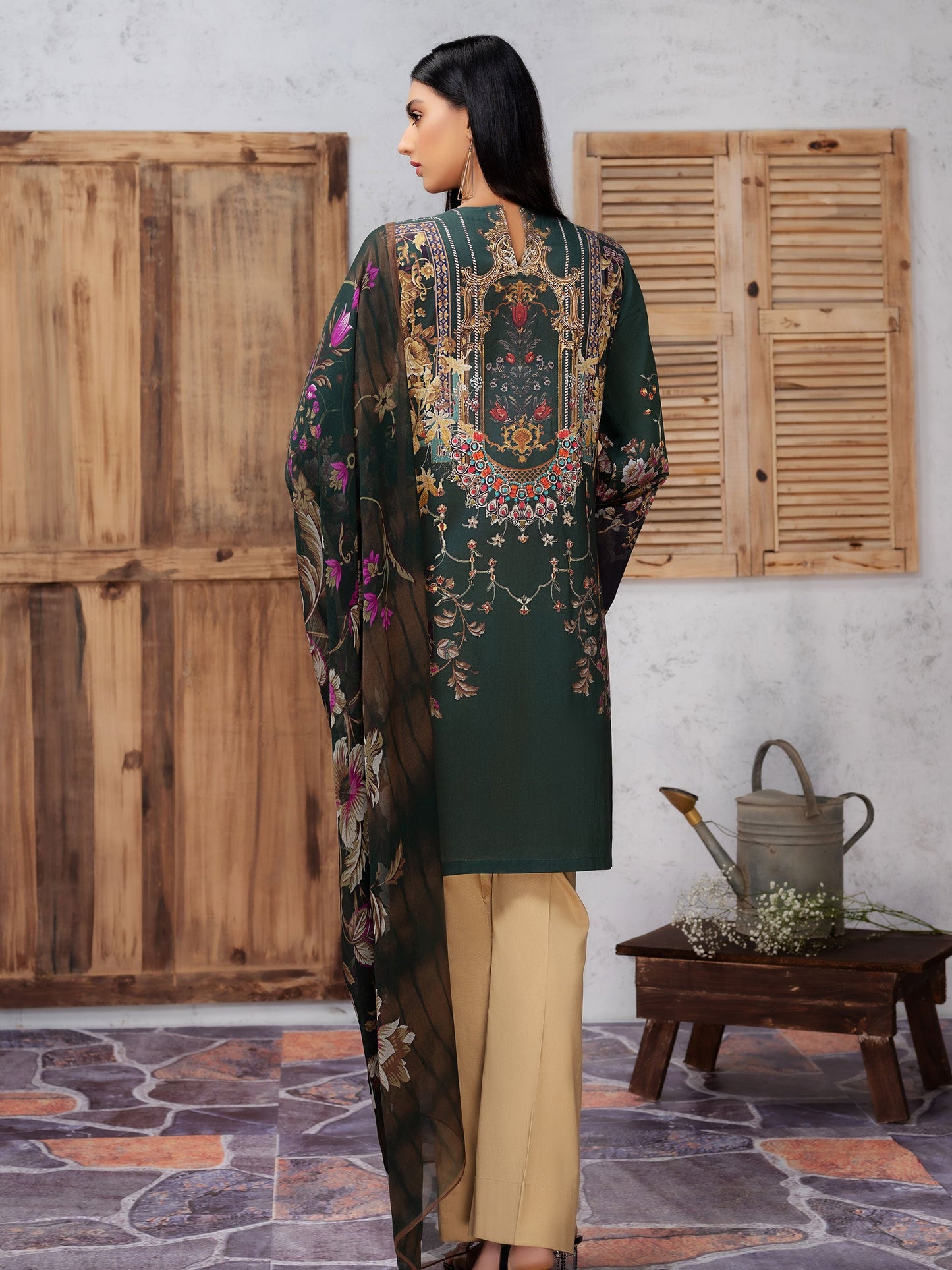 2 Piece Embroidered Lawn Suit