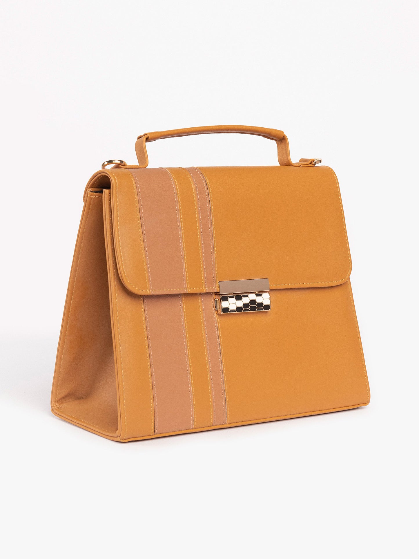 Honeycomb Box Style Handbag