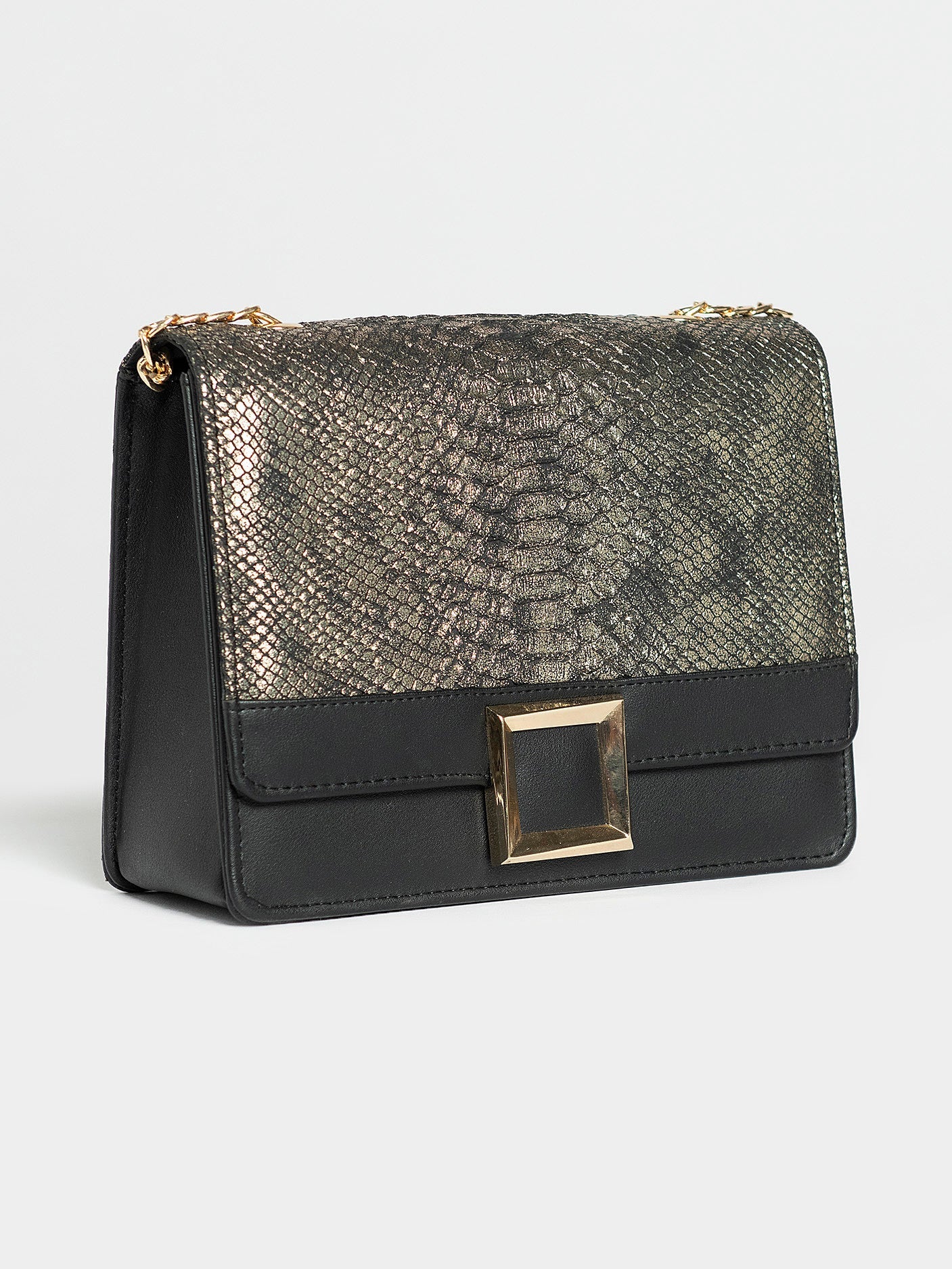 Gold Textured Bag