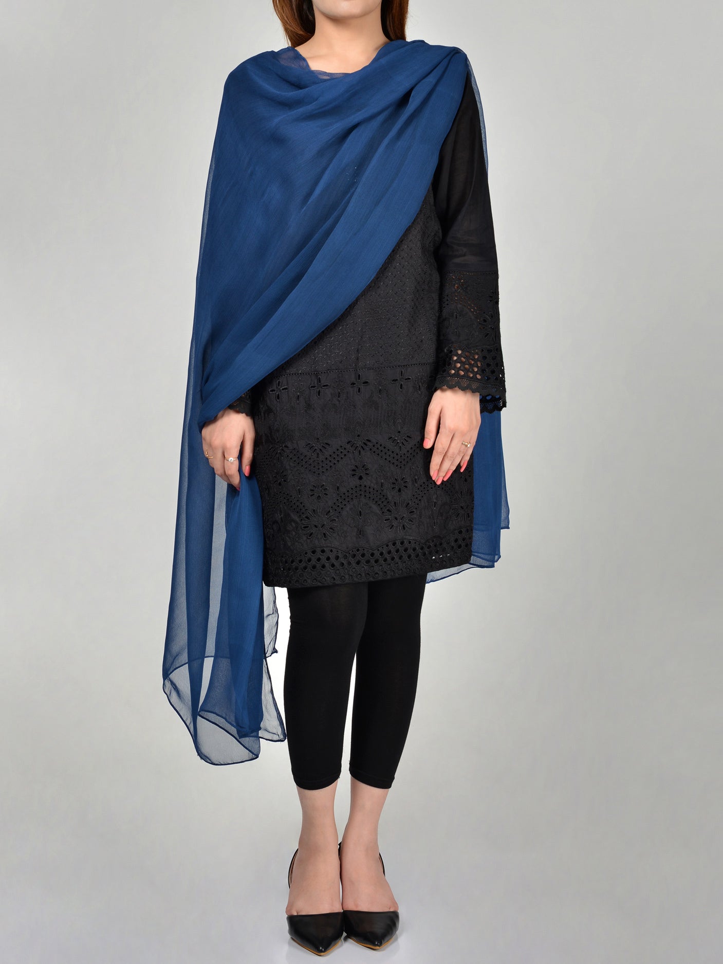 Chiffon Dupatta - Light Skin