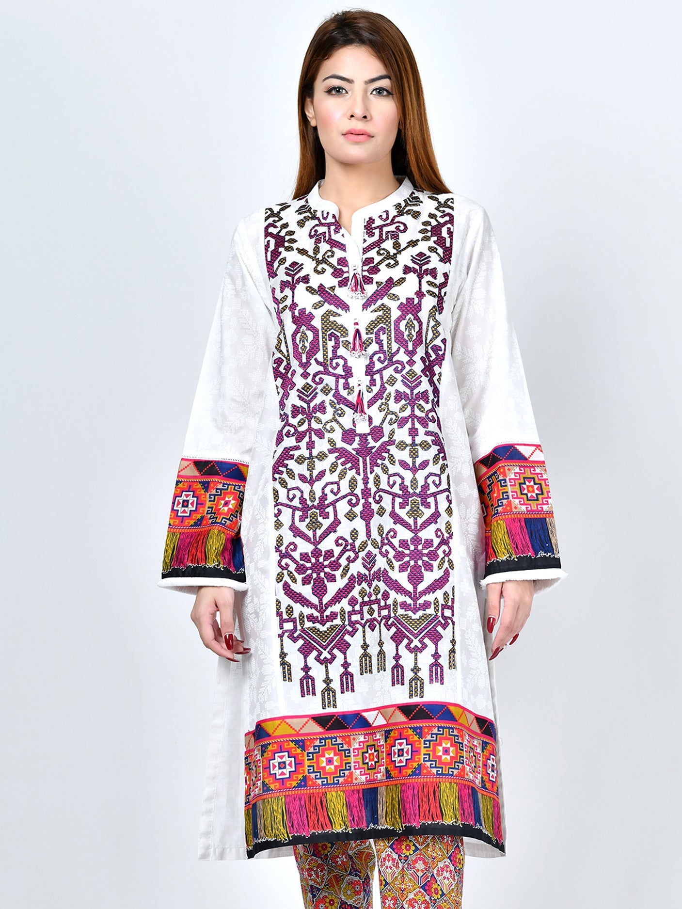 Embroidered Lawn Shirt