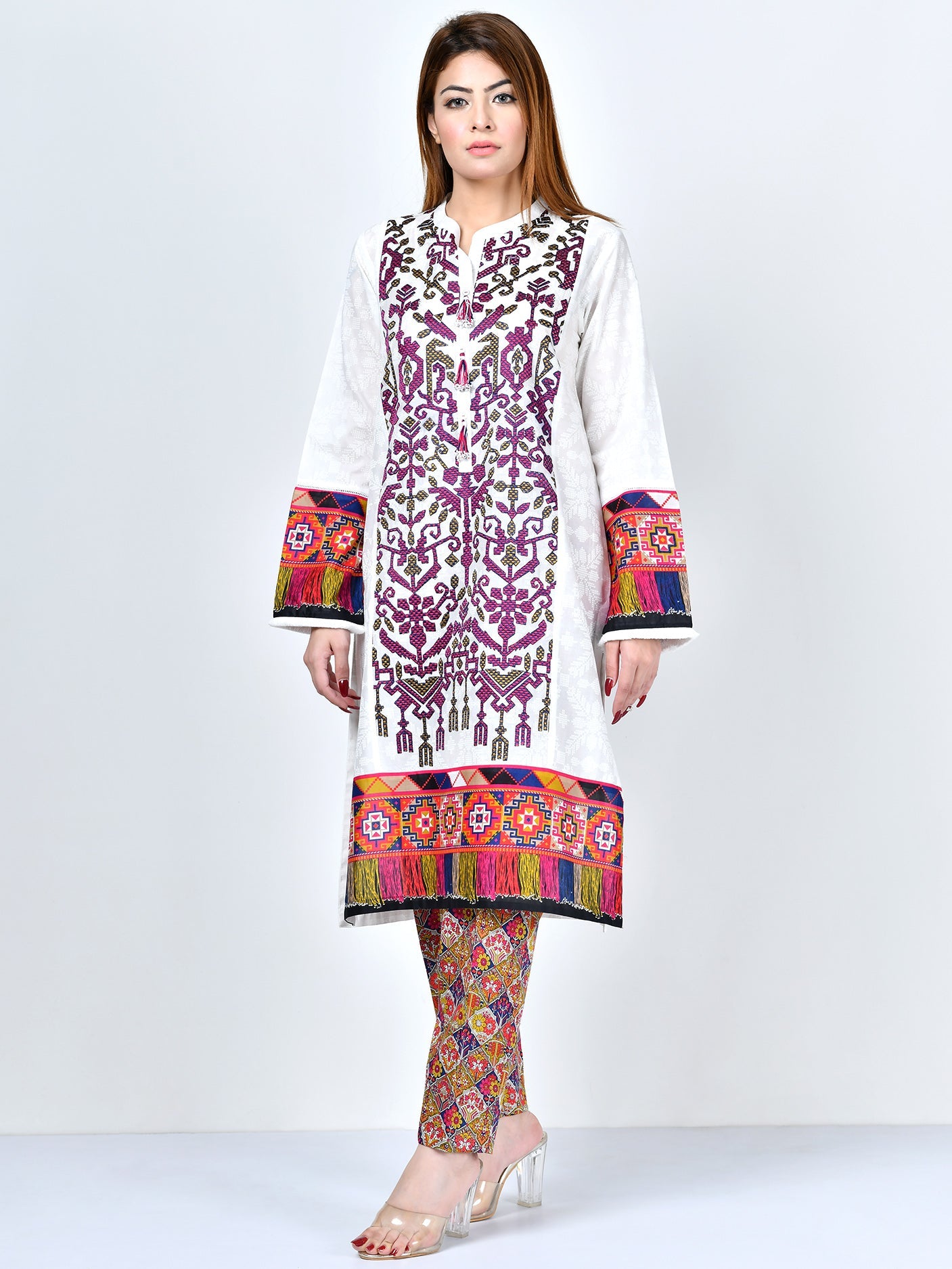 Embroidered Lawn Shirt