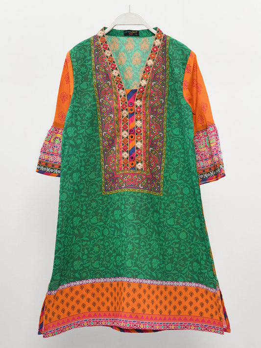 Embroidered Cambric Shirt