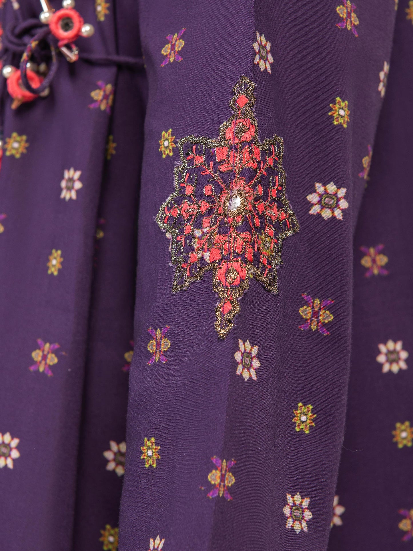 Embroidered Winter Cotton Angrakha