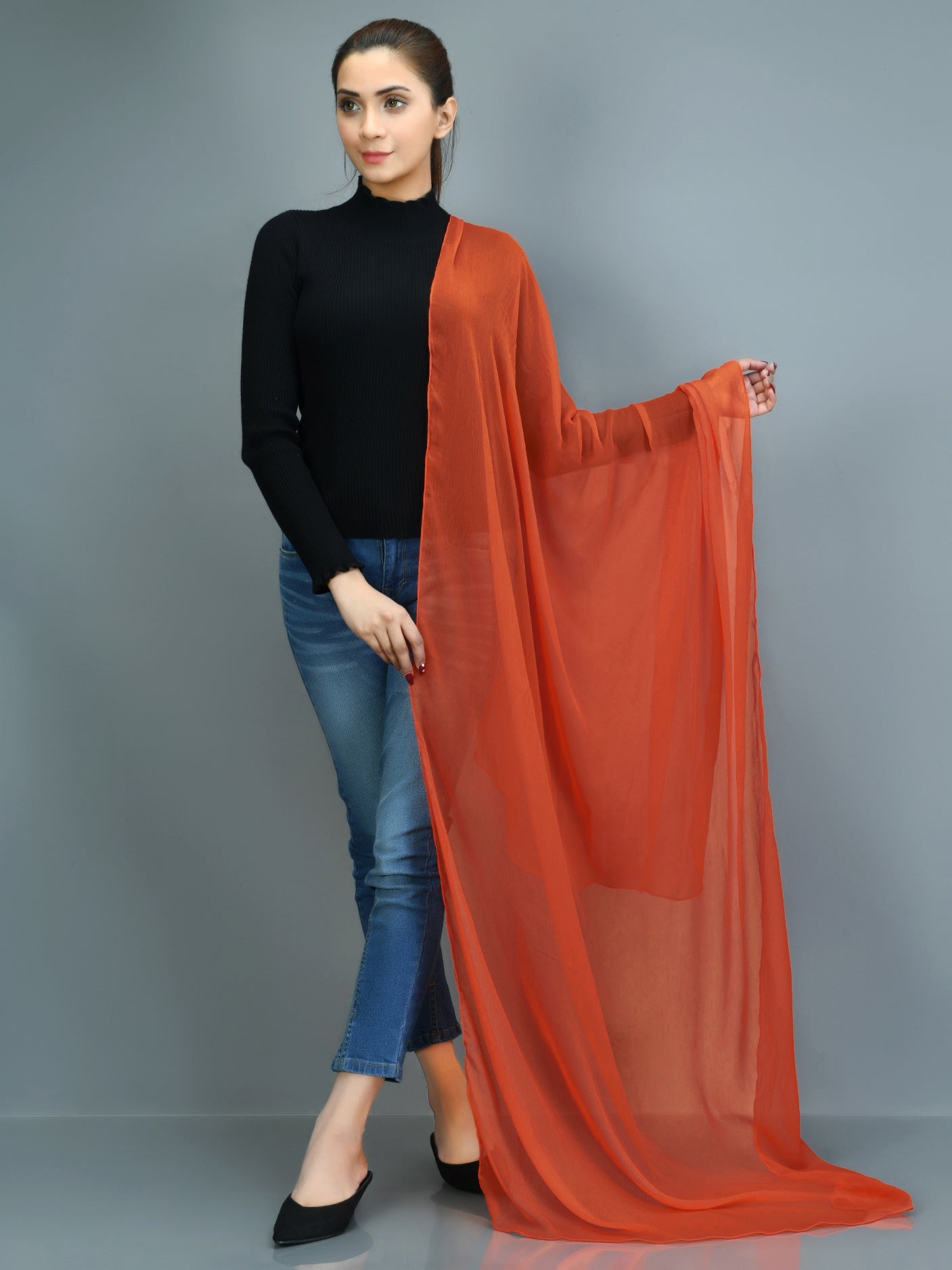 Chiffon Dupatta - Light Skin