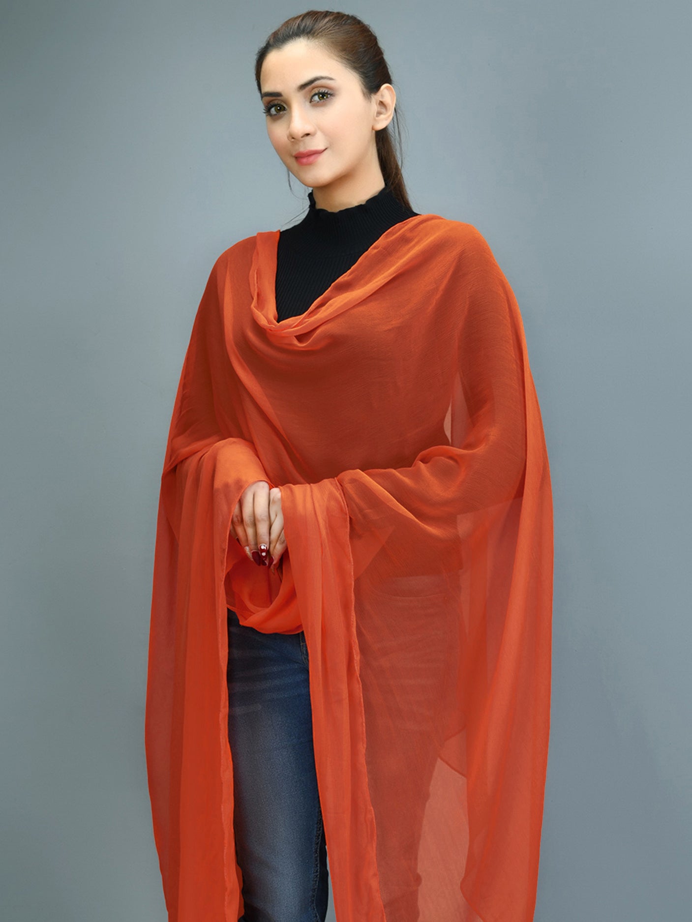 Chiffon Dupatta - Light Skin